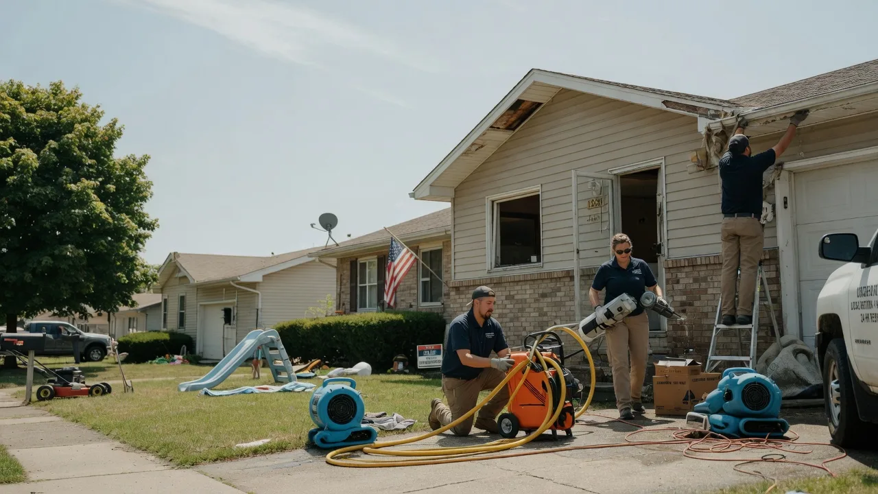 Water Damage Restoration in Rushville, IL near me